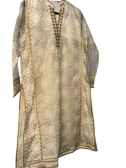 Rent Formal Kurta Golden