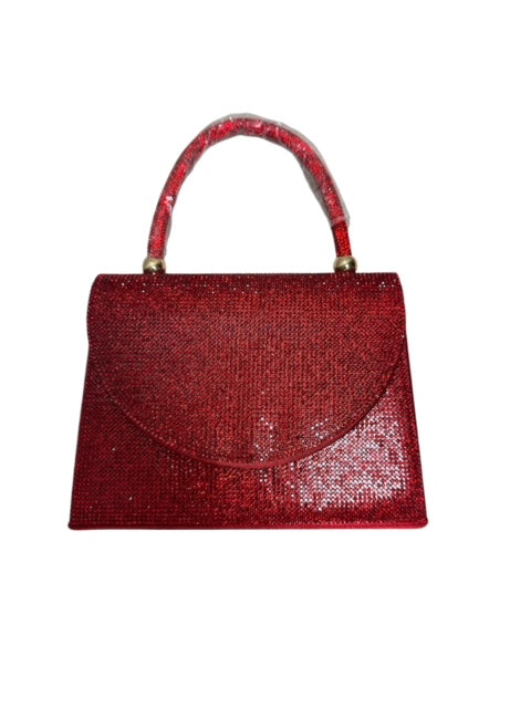 Rent Red Sparkle Handbag