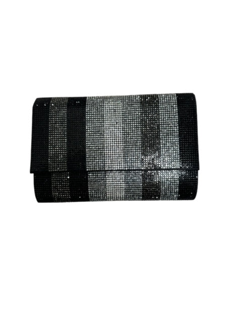 Rent Black and Silver Clutch